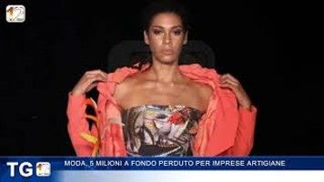 MODA, 5 MILIONI A FONDO PERDUTO PER IMPRESE ARTIGIANE